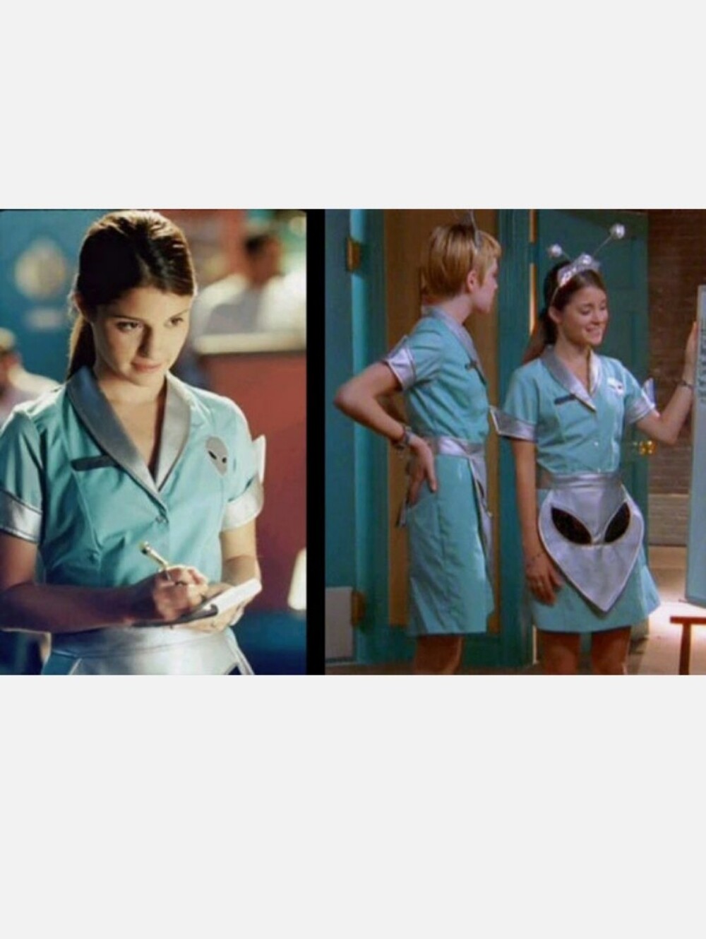 Alien Waitress Dress Costume Roswell Crashdown Cosplay